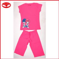 100% cotton girls night sleeping wear,pajama women