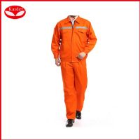 High quality safety reflective work uniform,orange uniform